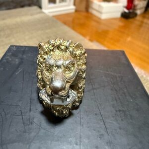Gucci Lion Head Ring